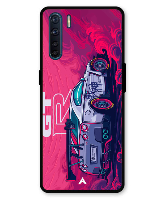 GTR Car Metal Back Cover Phone Case for Oppo F15
