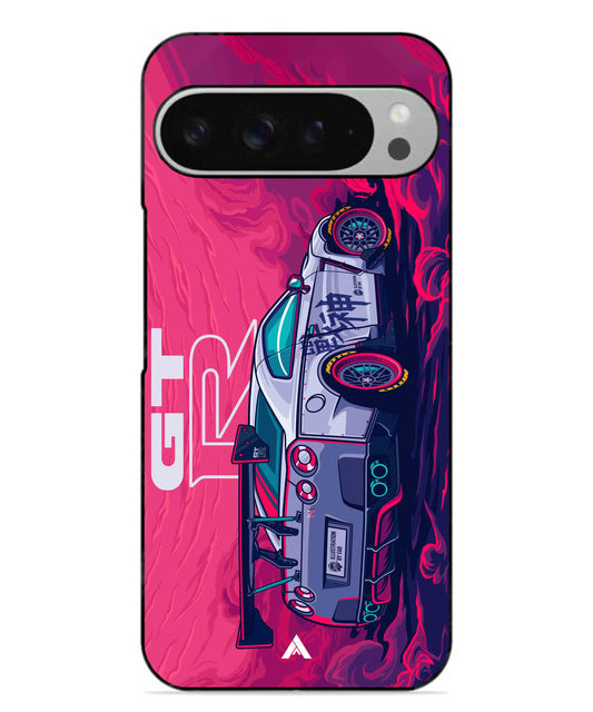 GTR Car Metal Back Cover Phone Case for Pixel 9 Pro