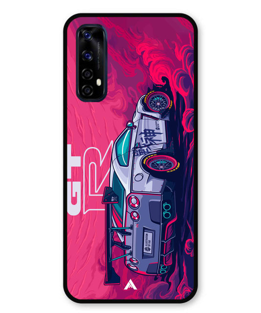 GTR Car Metal Back Cover Phone Case for Realme 7