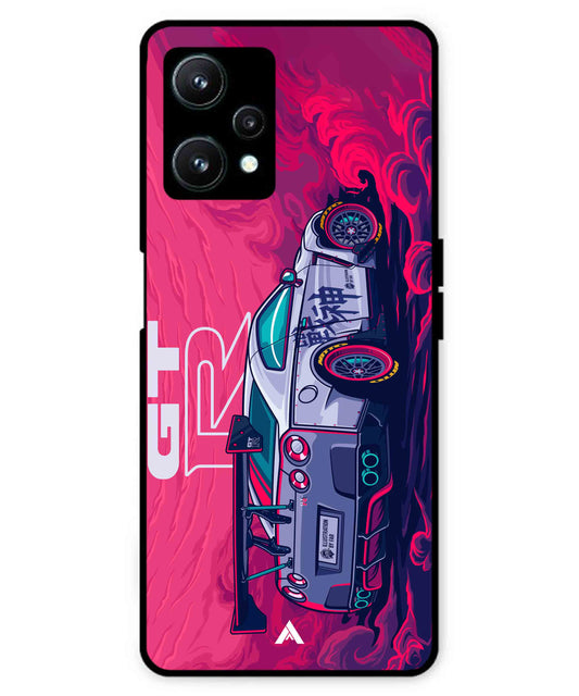 GTR Car Metal Back Cover Phone Case for Realme 9 SE