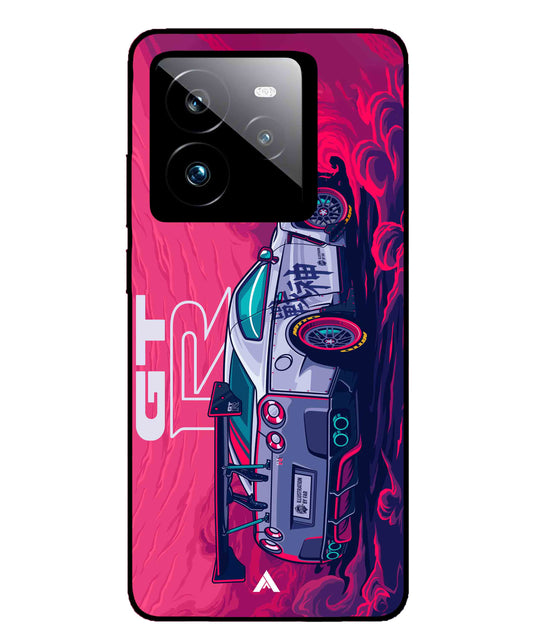 GTR Car Metal Back Cover Phone Case for Realme GT 7 Pro