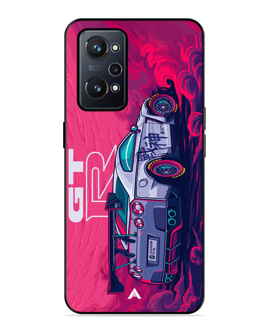 GTR Car Metal Back Cover Phone Case for Realme GT Neo 2