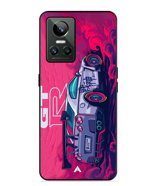 GTR Car Metal Back Cover Phone Case for Realme GT Neo 3