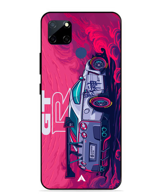 GTR Car Metal Back Cover Phone Case for Realme Narzo 30A