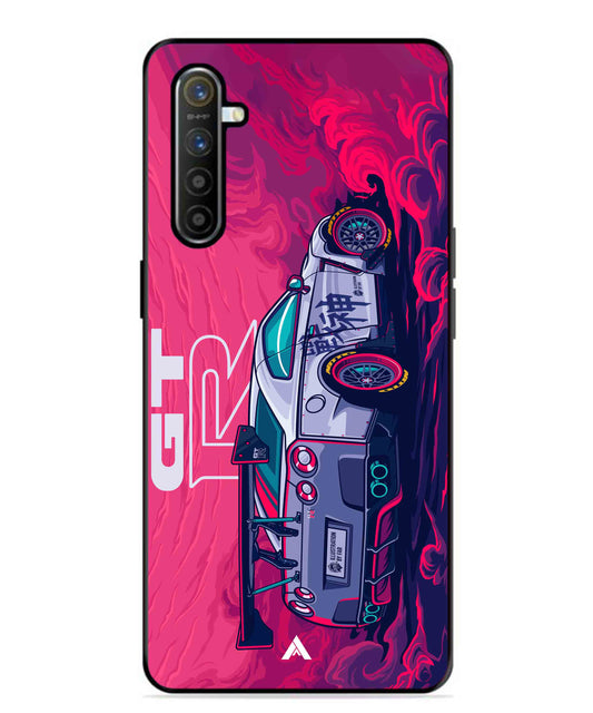 GTR Car Metal Back Cover Phone Case for Realme XT