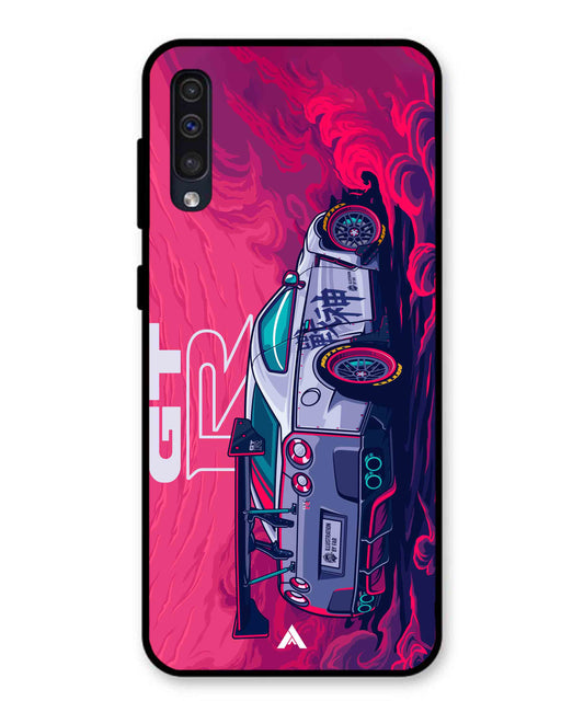 GTR Car Metal Back Cover Phone Case for Samsung Galaxy A50