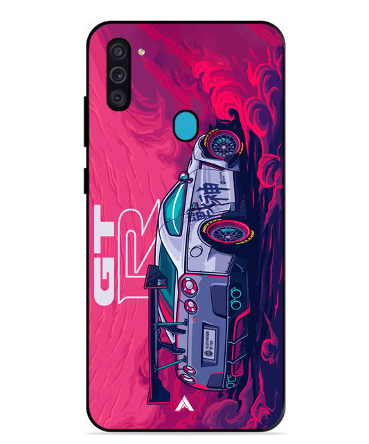 GTR Car Metal Back Cover Phone Case for Samsung Galaxy F11