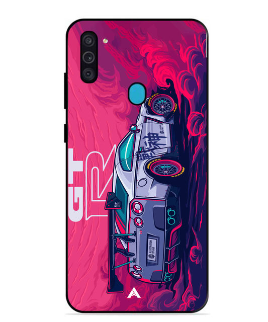 GTR Car Metal Back Cover Phone Case for Samsung Galaxy M11