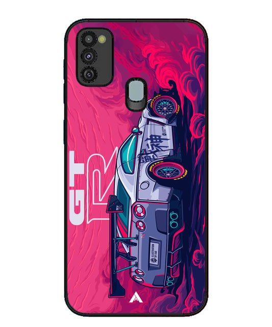 GTR Car Metal Back Cover Phone Case for Samsung Galaxy M30s