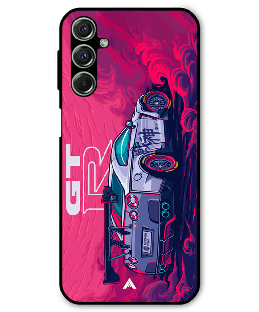 GTR Car Metal Back Cover Phone Case for Samsung Galaxy M34
