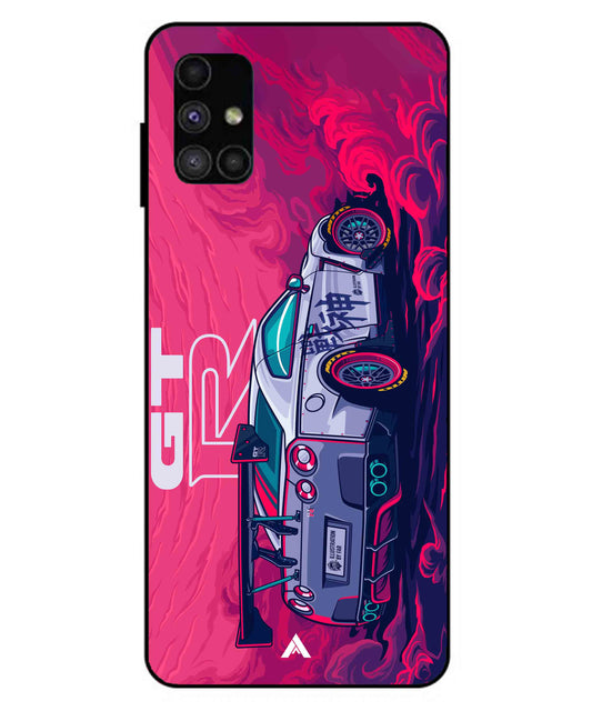 GTR Car Metal Back Cover Phone Case for Samsung Galaxy M51