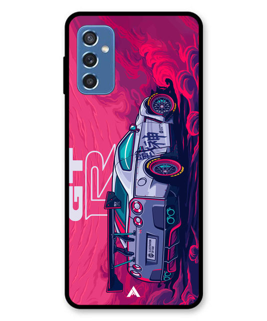 GTR Car Metal Back Cover Phone Case for Samsung Galaxy M52