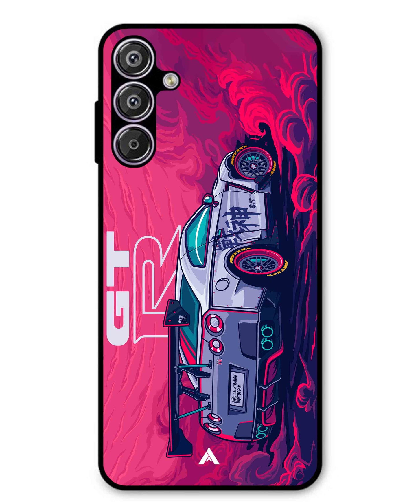 GTR Car Metal Back Cover Phone Case for Samsung Galaxy S25 Plus