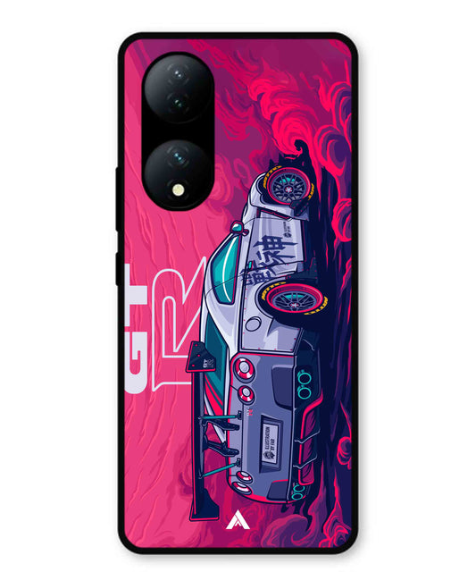 GTR Car Metal Back Cover Phone Case for Vivo Y100a
