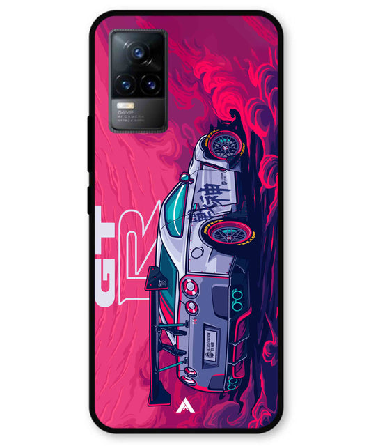 GTR Car Metal Back Cover Phone Case for Vivo Y73
