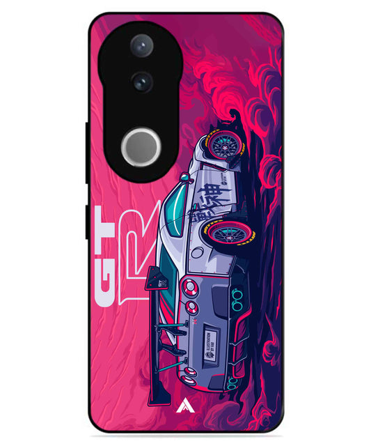 GTR Car Metal Back Cover Phone Case for Vivo v50