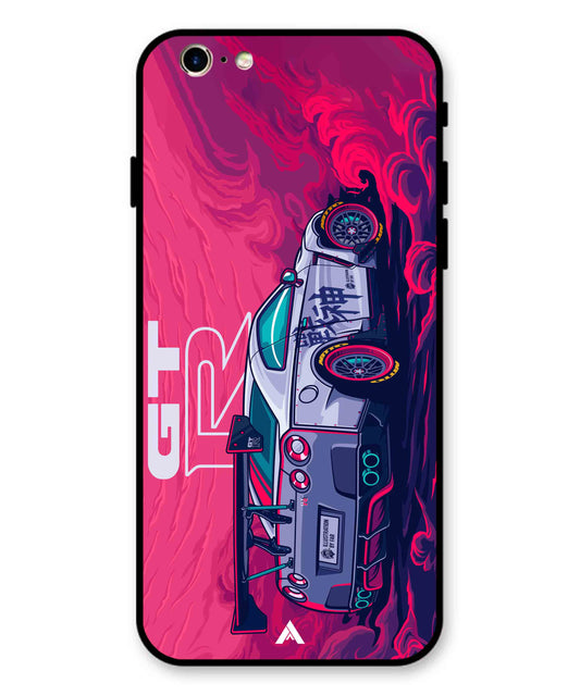 GTR Car Metal Back Cover Phone Case for iPhone 11