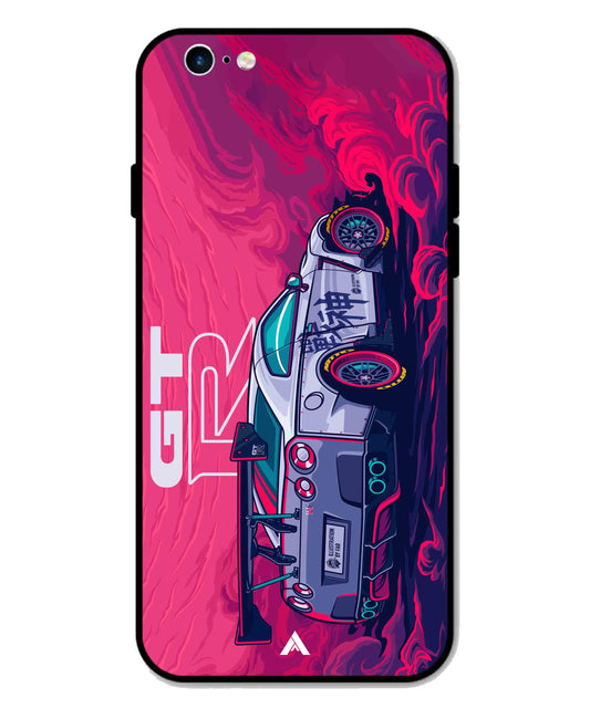 GTR Car Metal Back Cover Phone Case for iPhone 6 Plus
