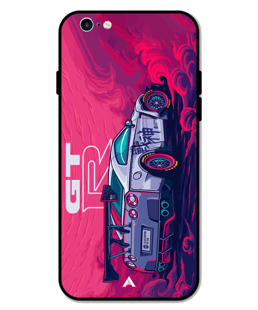 GTR Car Metal Back Cover Phone Case for iPhone 6s