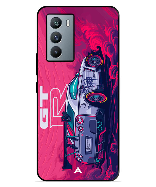 GTR Car Metal Back Cover Phone Case for iQOO 9 SE