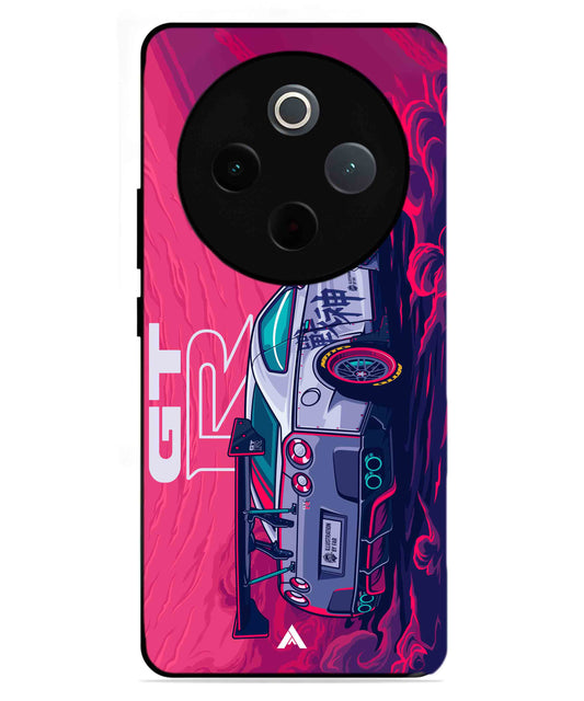 GTR Car Metal Back Cover Phone Case for iQOO Z10