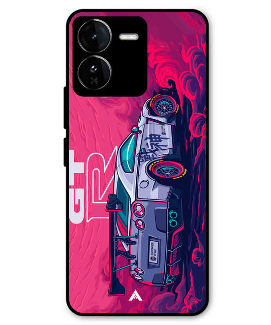 GTR Car Metal Back Cover Phone Case for iQOO Z9