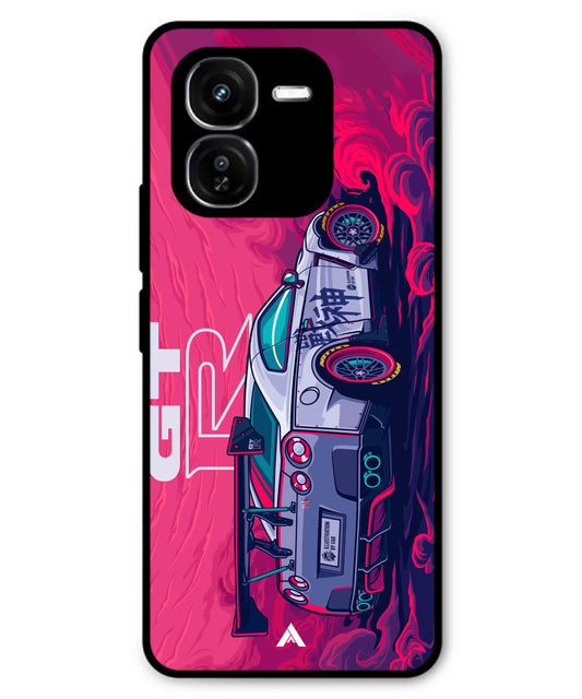 GTR Car Metal Back Cover Phone Case for iQOO Z9x