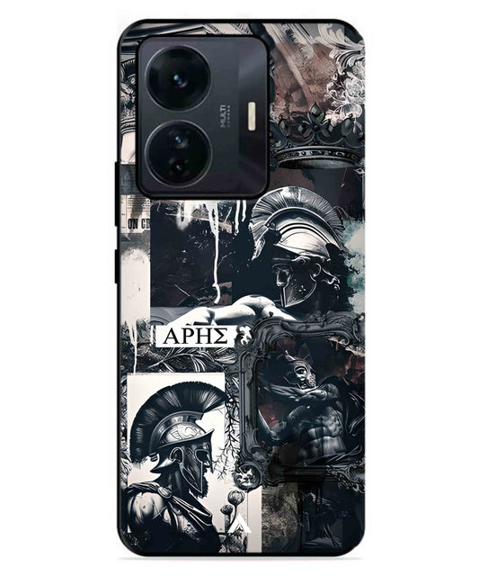 Greek Mindset Metal Back Cover Phone Case for IQOO Z6 Pro