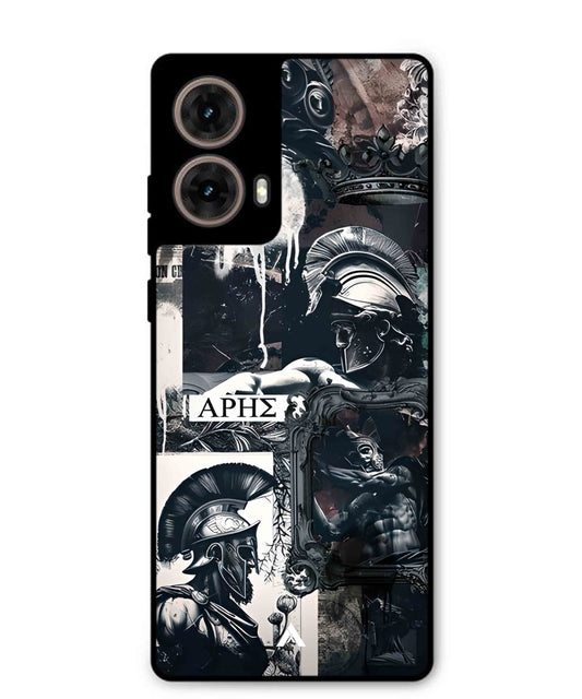 Greek Mindset Metal Back Cover Phone Case for Moto Edge 50 Fusion