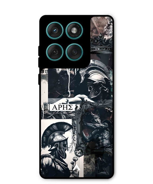 Greek Mindset Metal Back Cover Phone Case for Moto Edge 60 Fusion