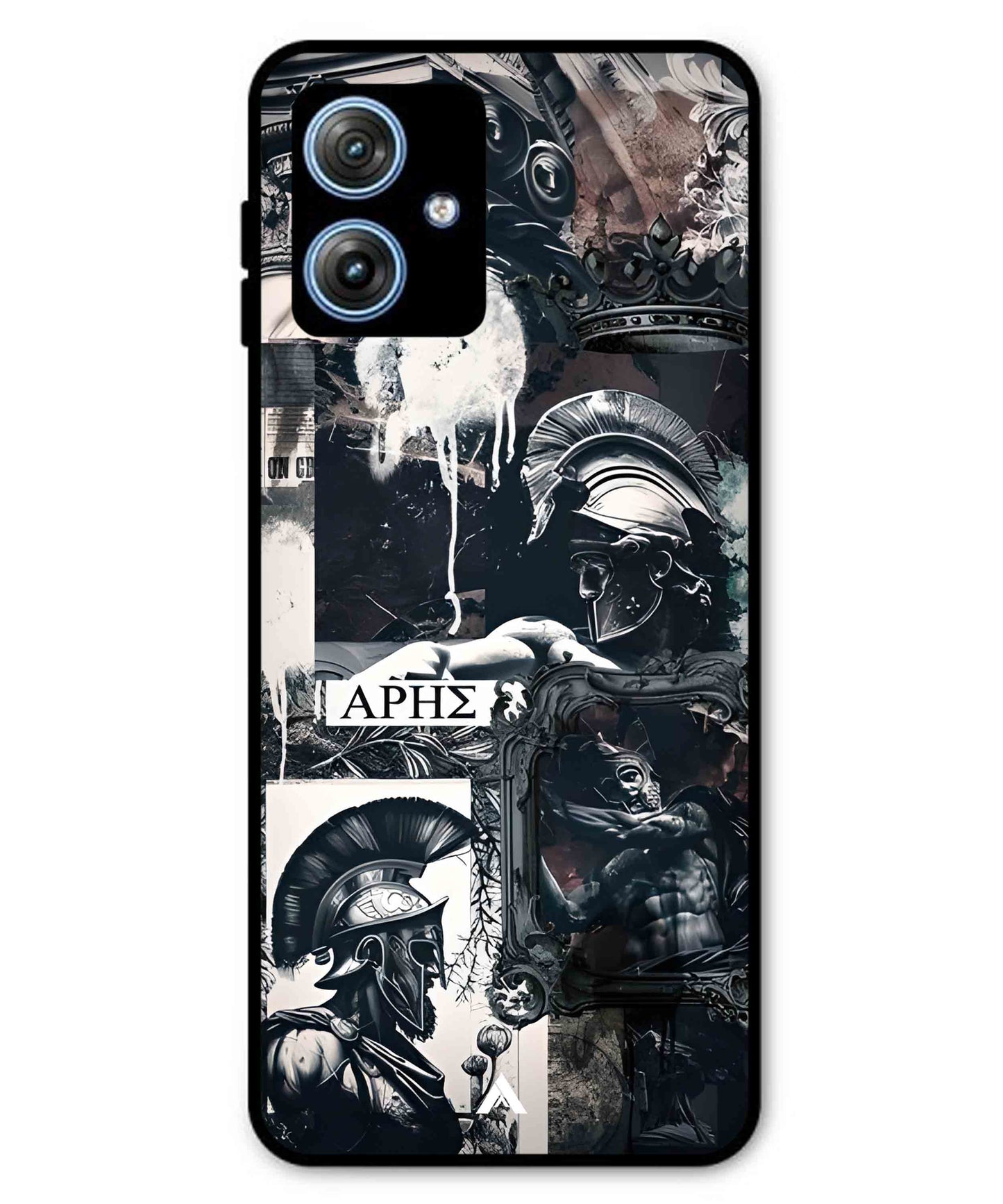 Greek Mindset Metal Back Cover Phone Case for Moto G64