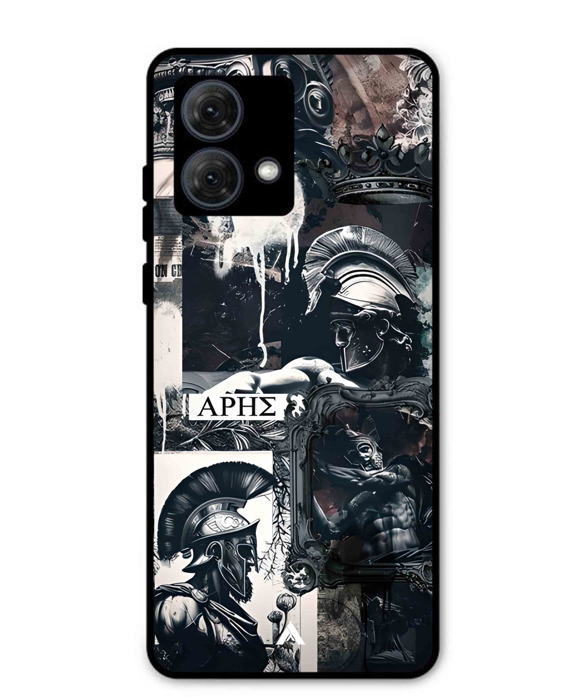 Greek Mindset Metal Back Cover Phone Case for Moto G84