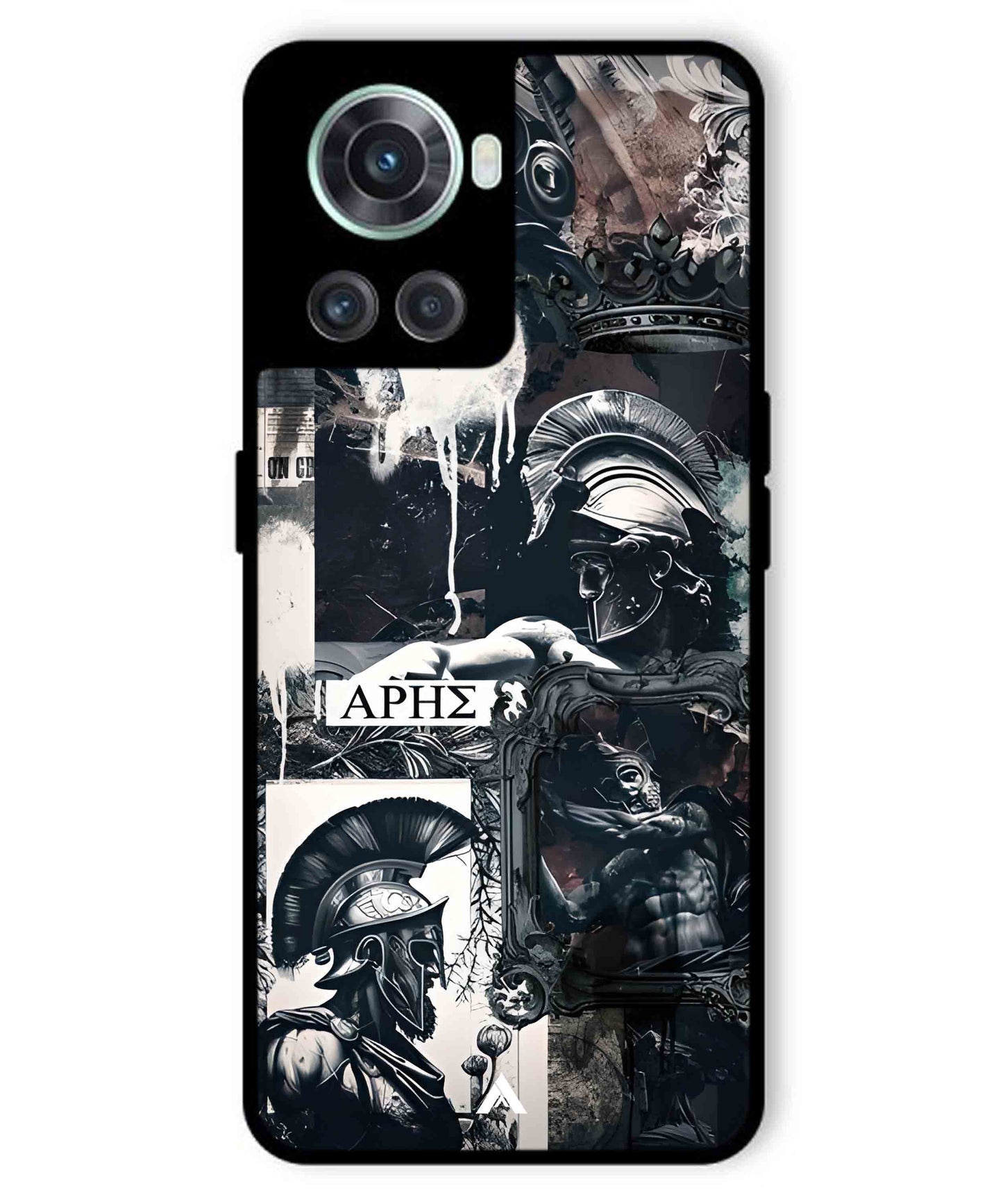 Greek Mindset Metal Back Cover Phone Case for Oneplus 10R