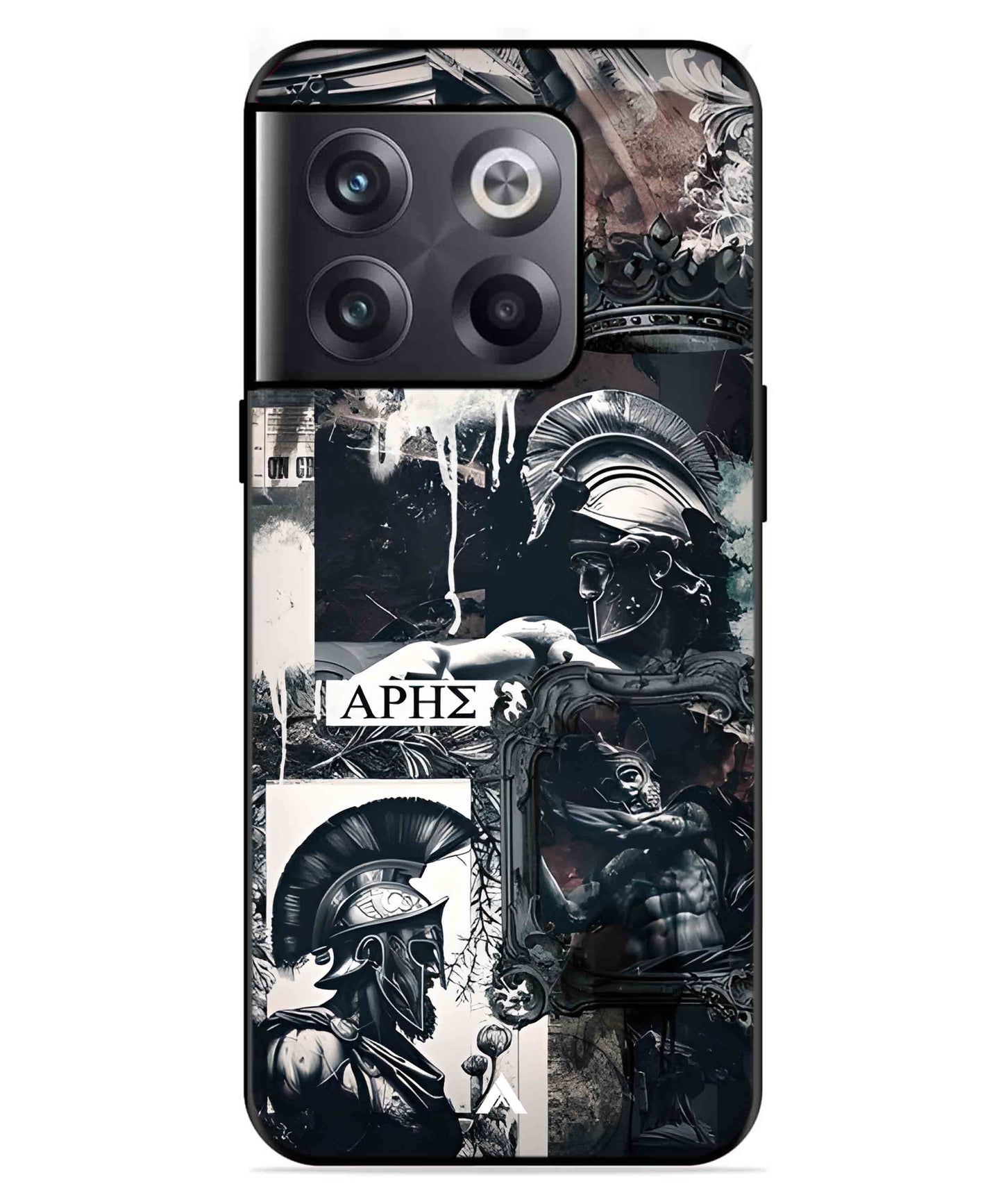 Greek Mindset Metal Back Cover Phone Case for Oneplus 10T