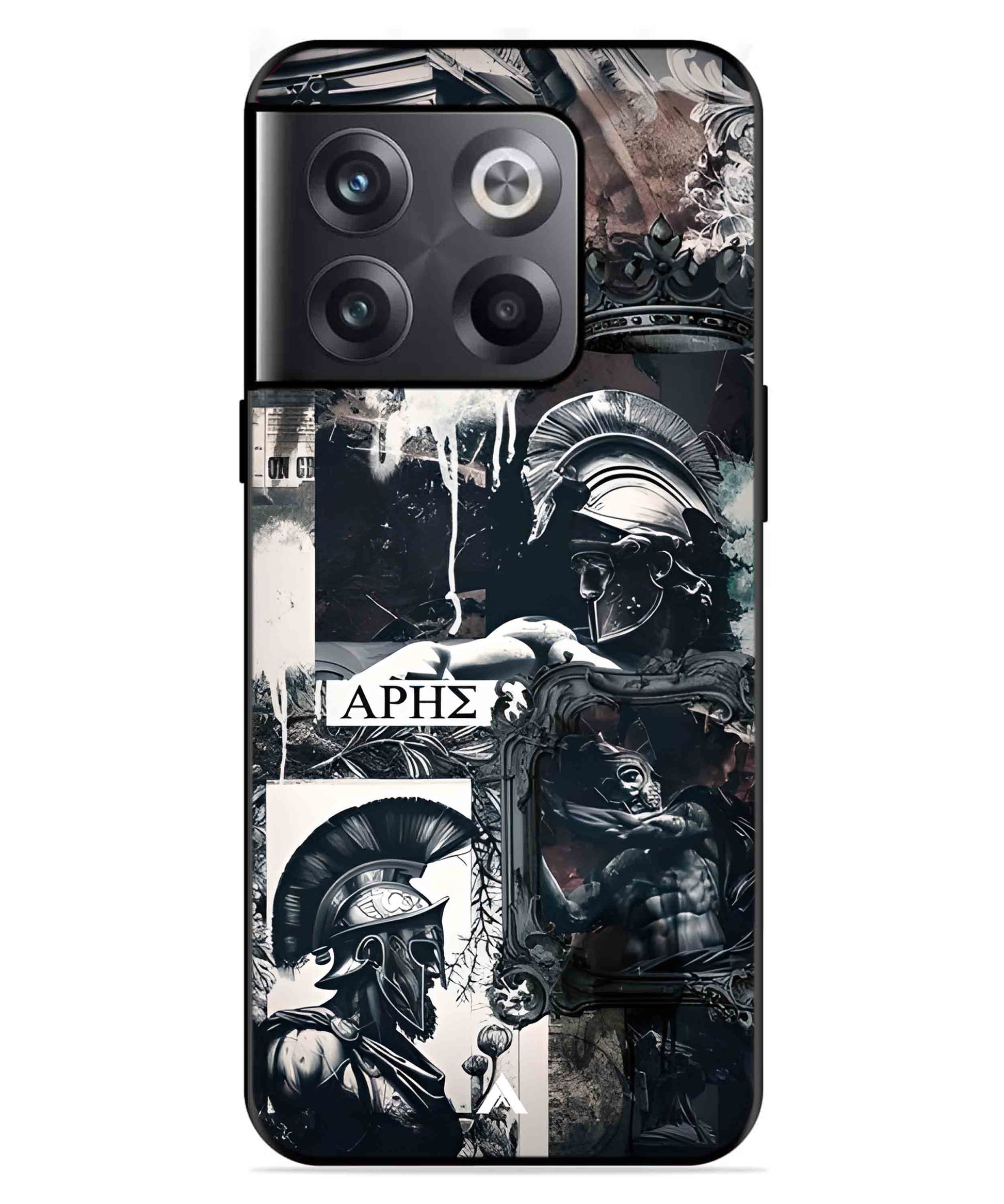 Greek Mindset Metal Back Cover Phone Case for Oneplus 10T