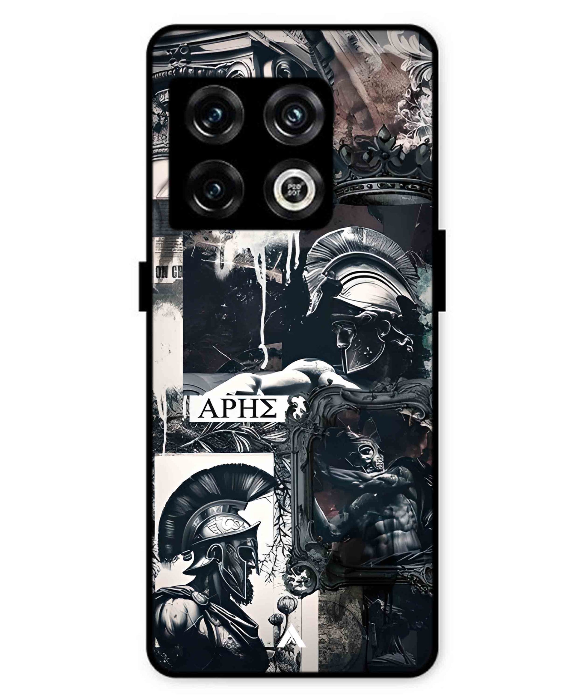 Greek Mindset Metal Back Cover Phone Case for Oneplus 10 Pro