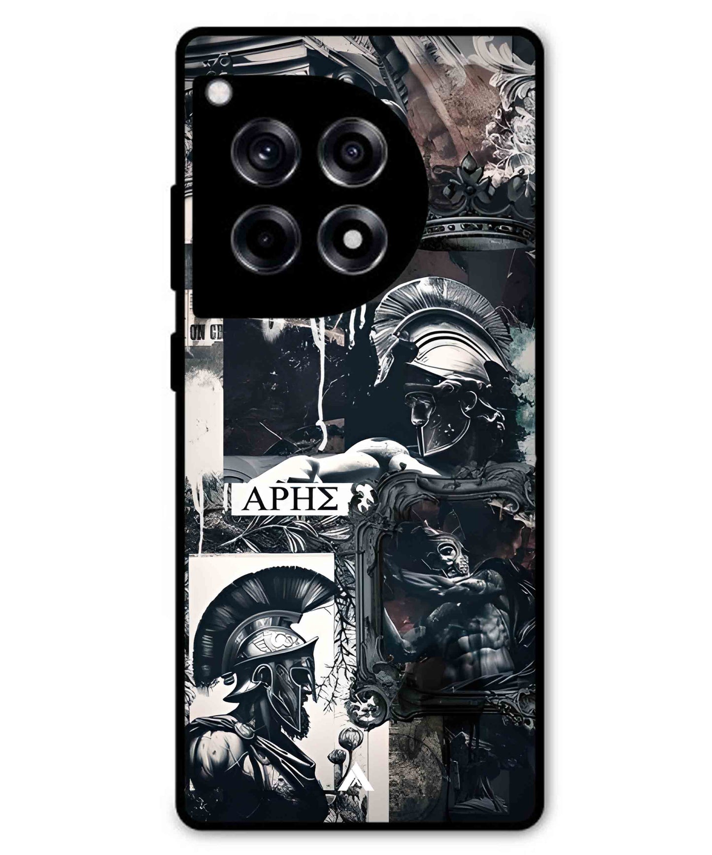 Greek Mindset Metal Back Cover Phone Case for Oneplus 12R