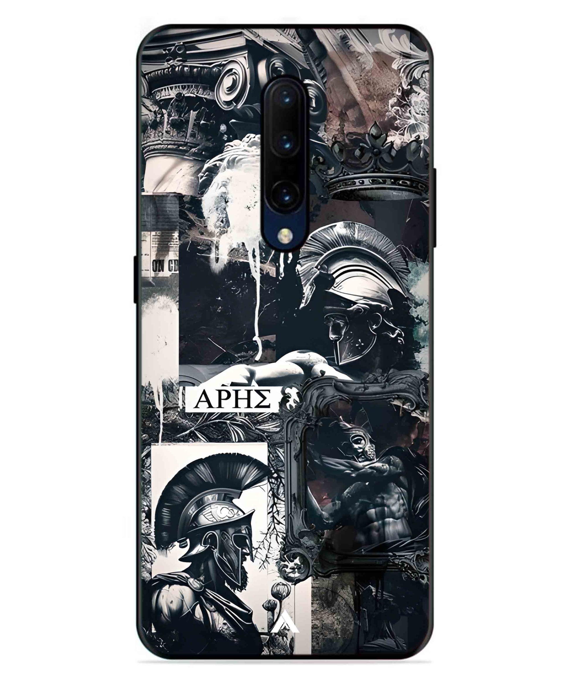 Greek Mindset Metal Back Cover Phone Case for Oneplus 7 Pro