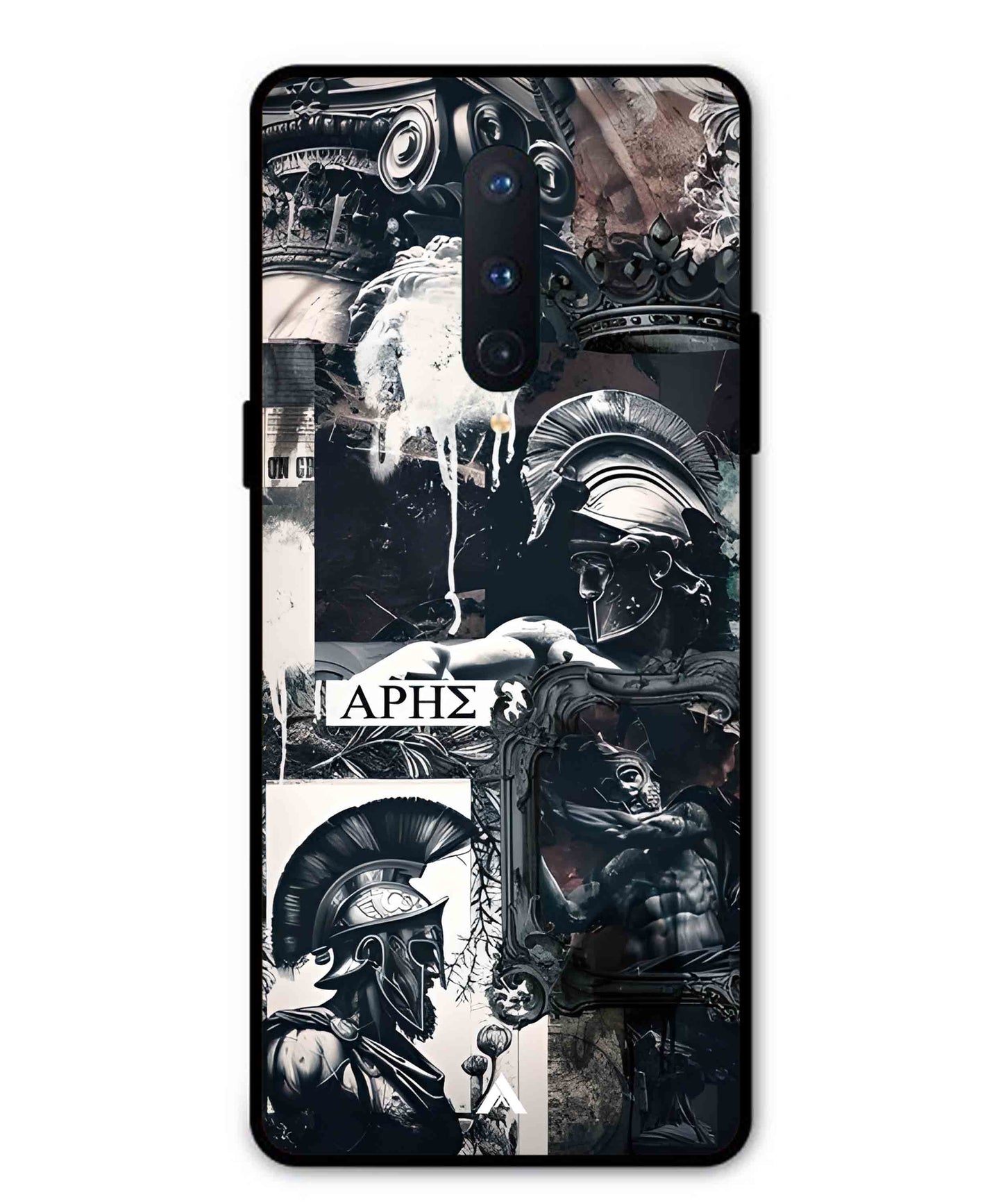 Greek Mindset Metal Back Cover Phone Case for Oneplus 8