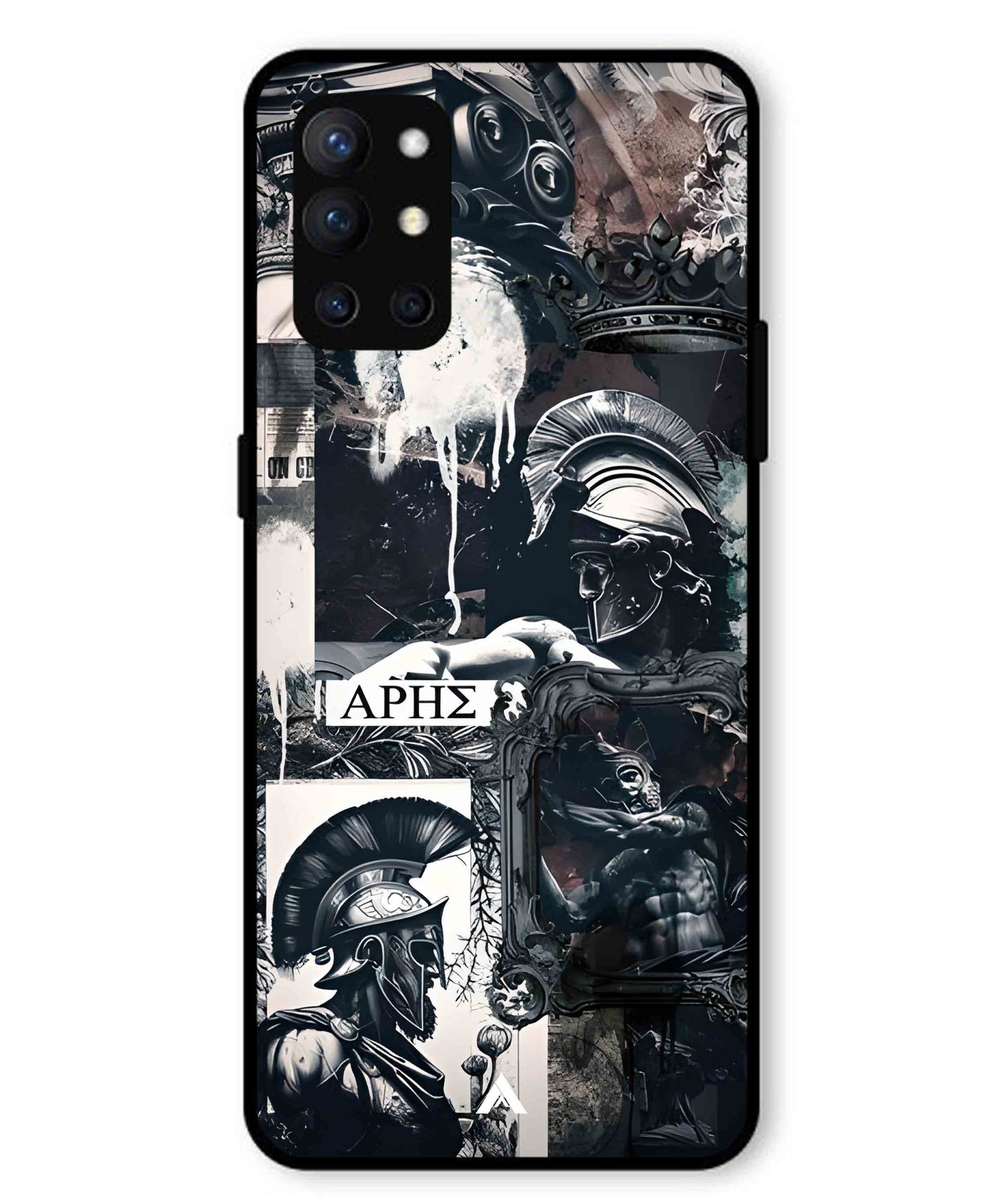 Greek Mindset Metal Back Cover Phone Case for Oneplus 9R