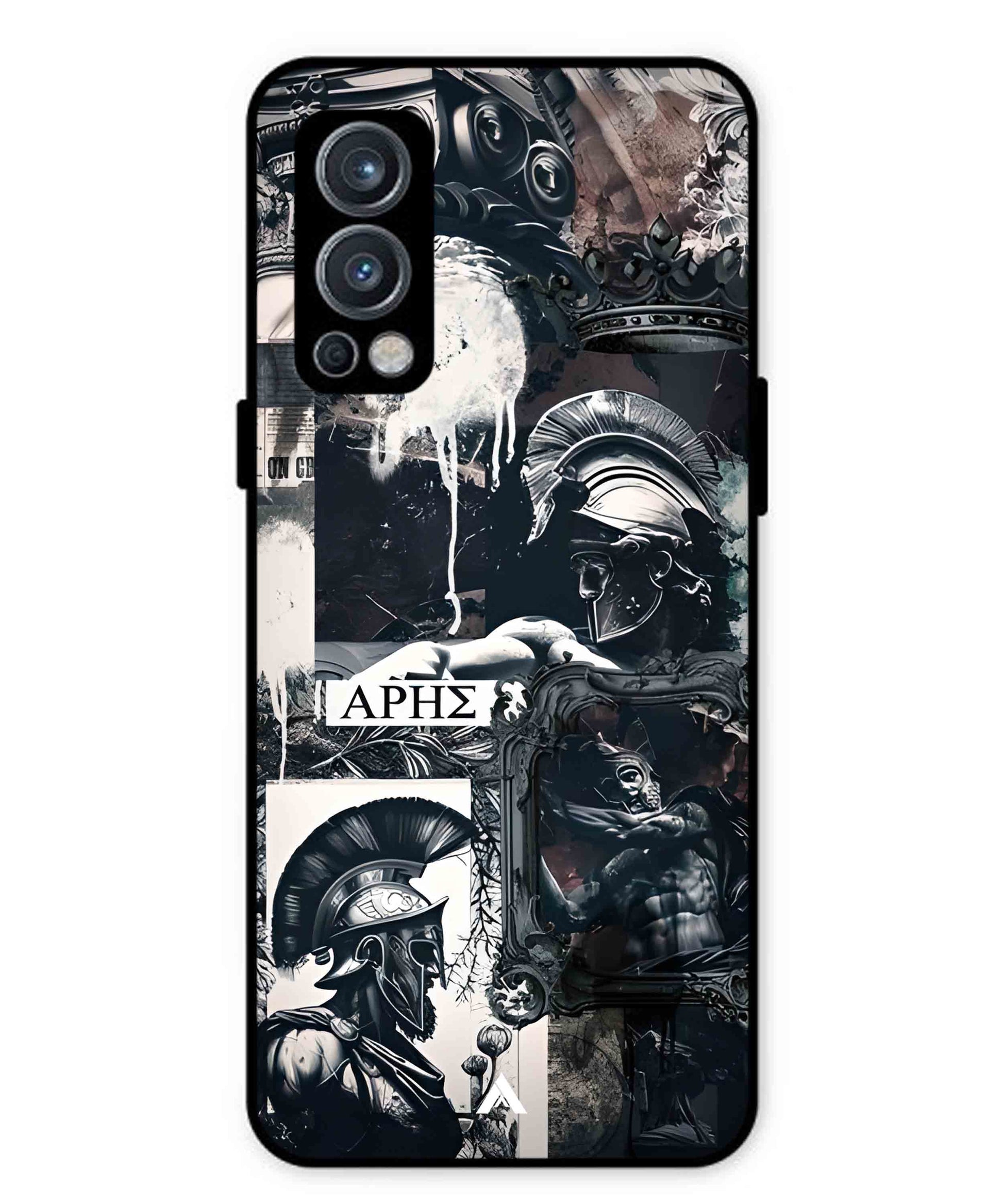 Greek Mindset Metal Back Cover Phone Case for Oneplus Nord 2