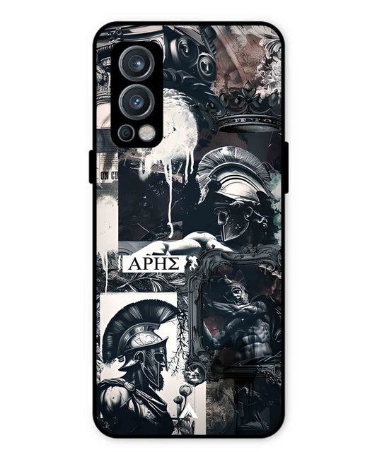 Greek Mindset Metal Back Cover Phone Case for Oneplus Nord 2