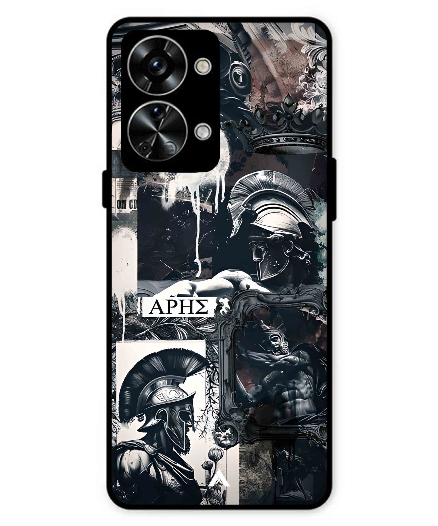 Greek Mindset Metal Back Cover Phone Case for Oneplus Nord 2T