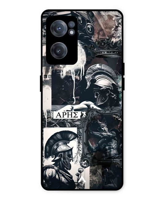 Greek Mindset Metal Back Cover Phone Case for Oneplus Nord CE 2