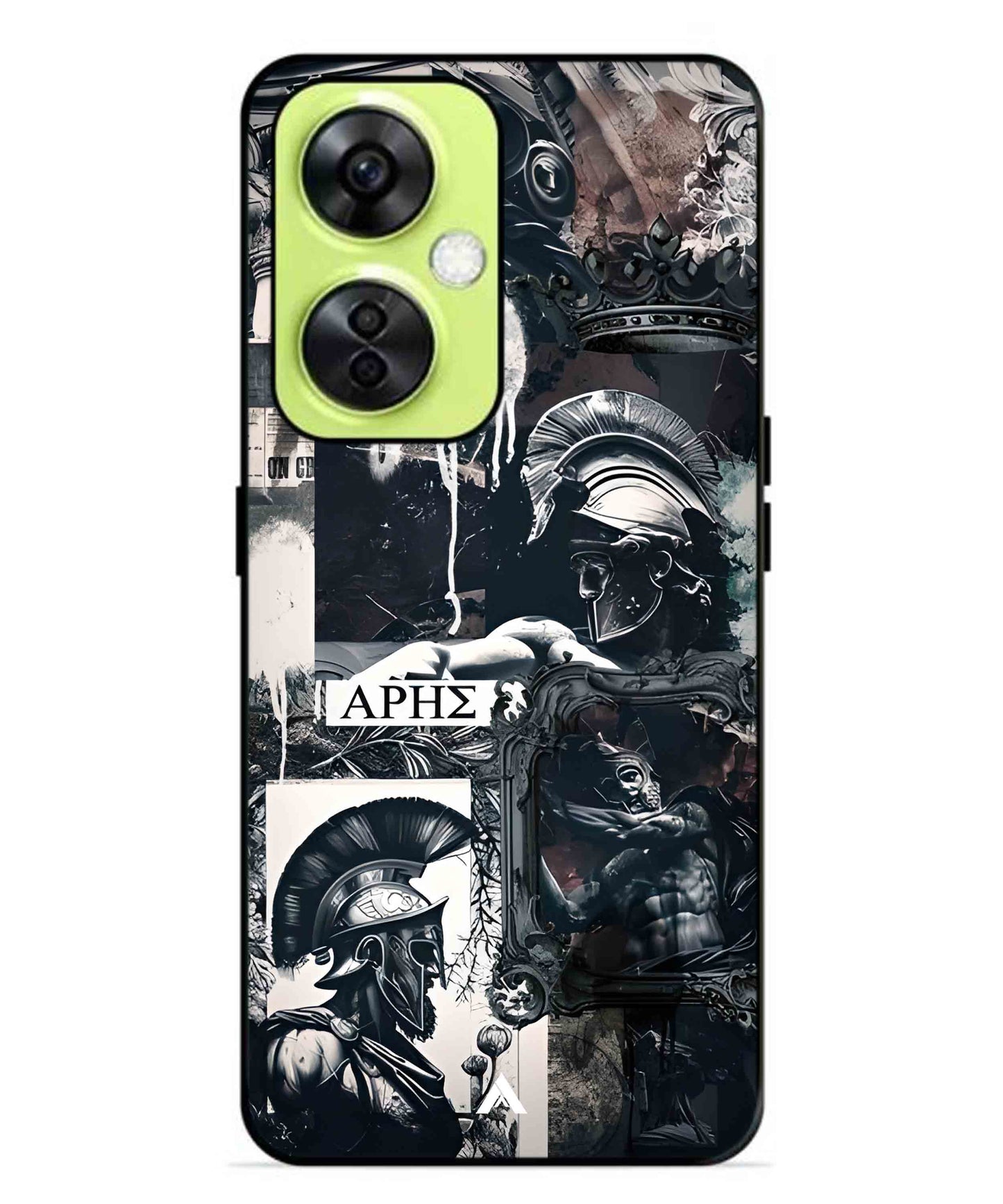 Greek Mindset Metal Back Cover Phone Case for Oneplus Nord CE 3 Lite