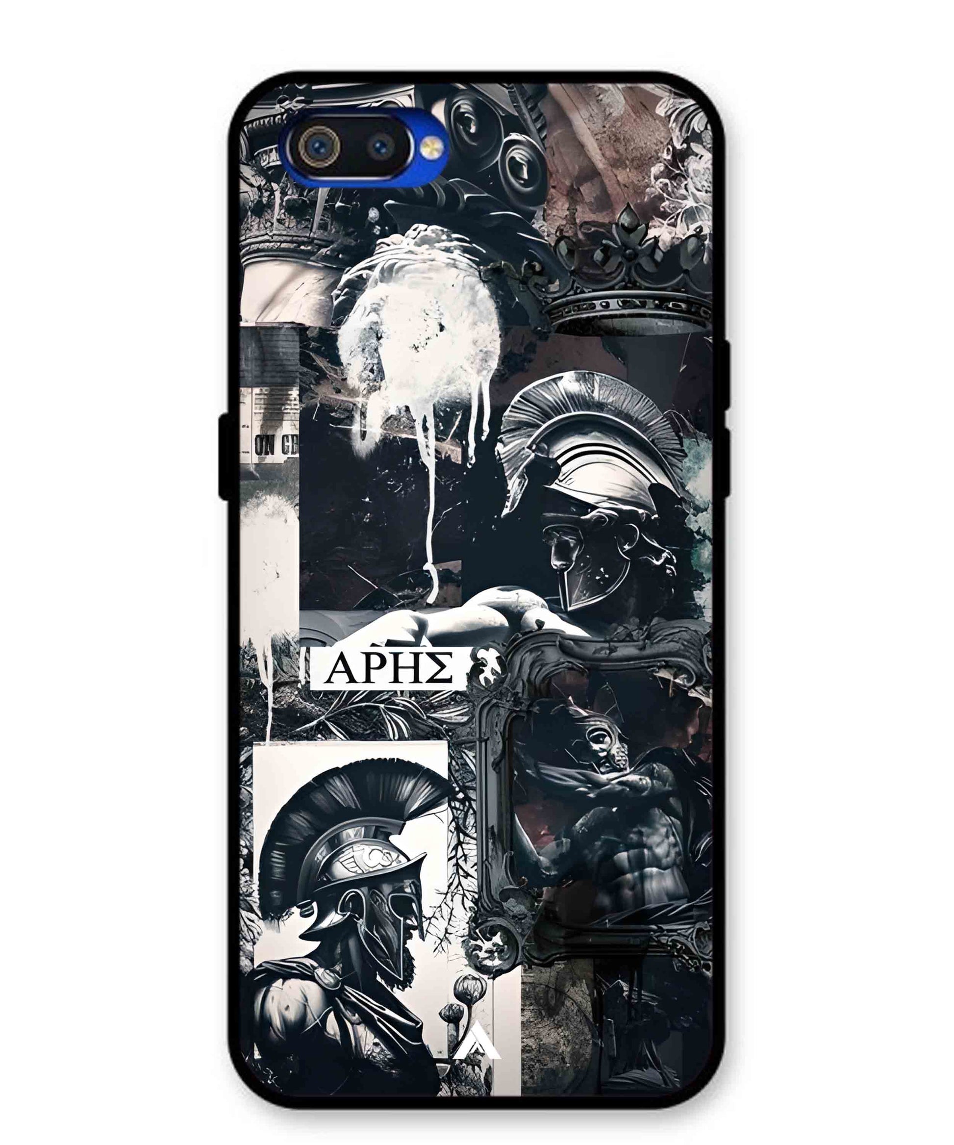 Greek Mindset Metal Back Cover Phone Case for Oppo A1K