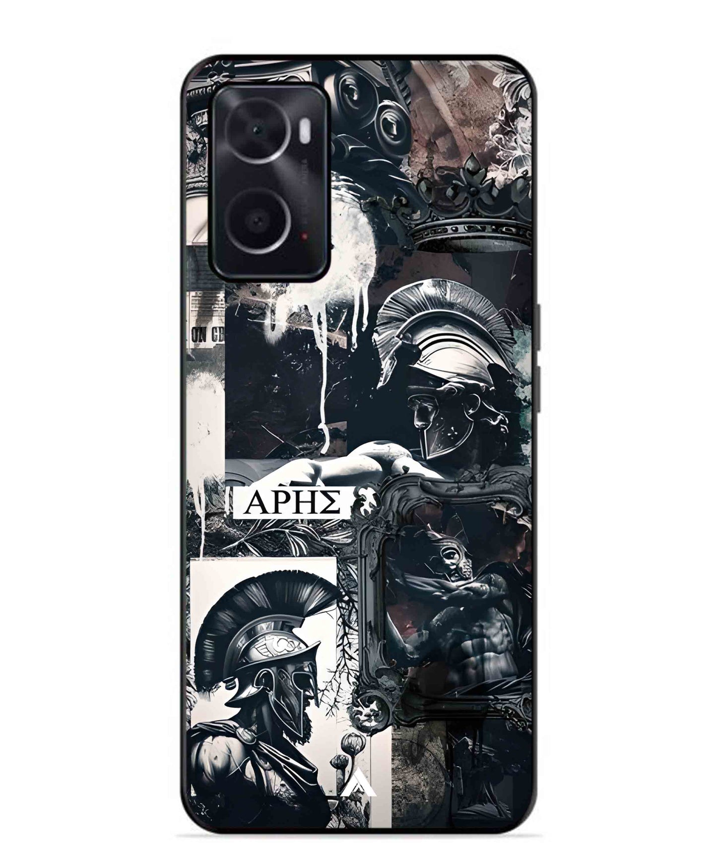 Greek Mindset Metal Back Cover Phone Case for Oppo A36