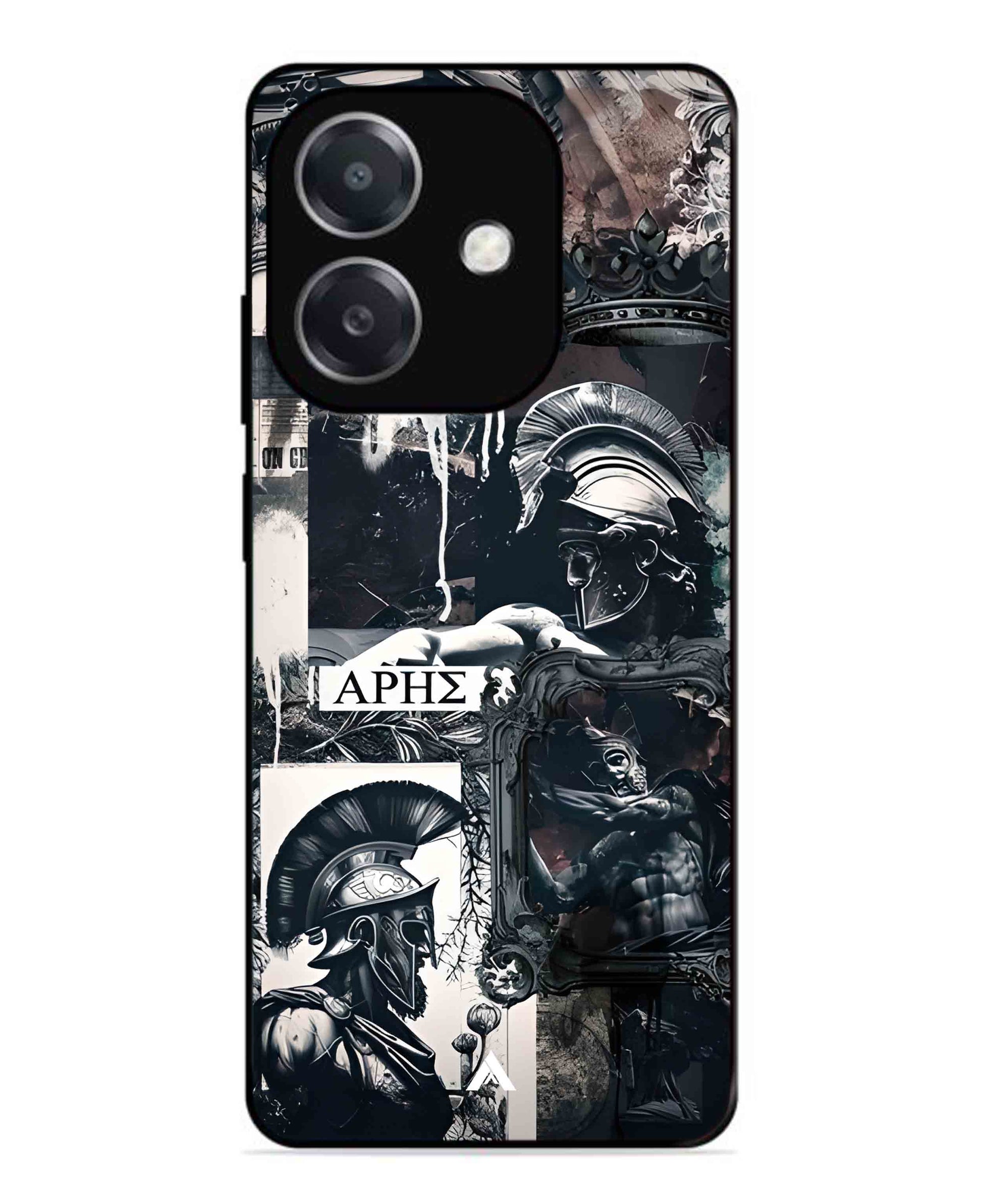 Greek Mindset Metal Back Cover Phone Case for Oppo A3X