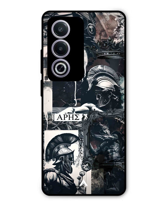 Greek Mindset Metal Back Cover Phone Case for Oppo A3 Pro