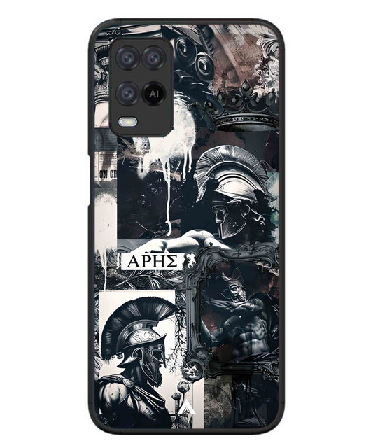 Greek Mindset Metal Back Cover Phone Case for Oppo A74